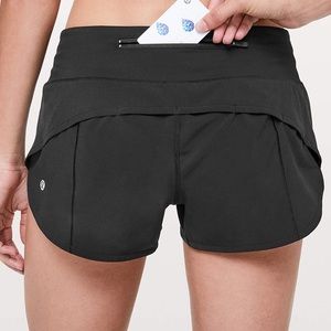 Lululemon Run Speed Shorts Black 2